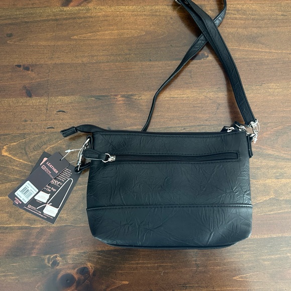 New with Tags! Stone Mountain Leather 3-Bagger —-Clutch, Wristlet, or Crossbody - Picture 2 of 2